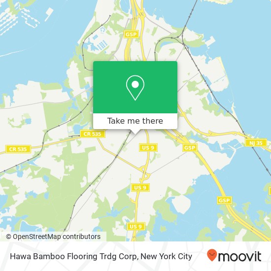 Mapa de Hawa Bamboo Flooring Trdg Corp