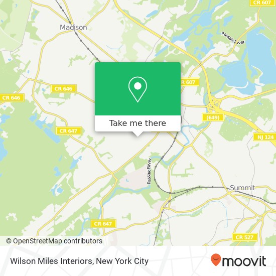 Wilson Miles Interiors map