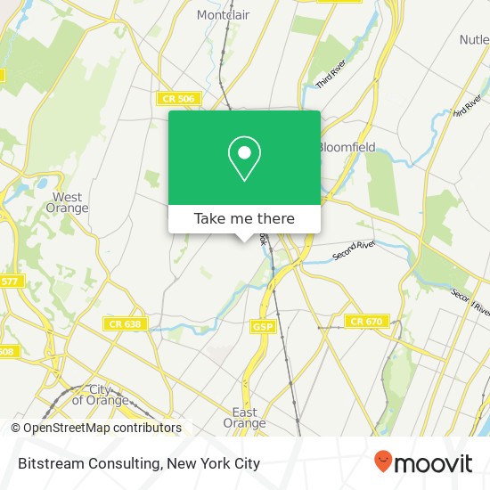 Mapa de Bitstream Consulting