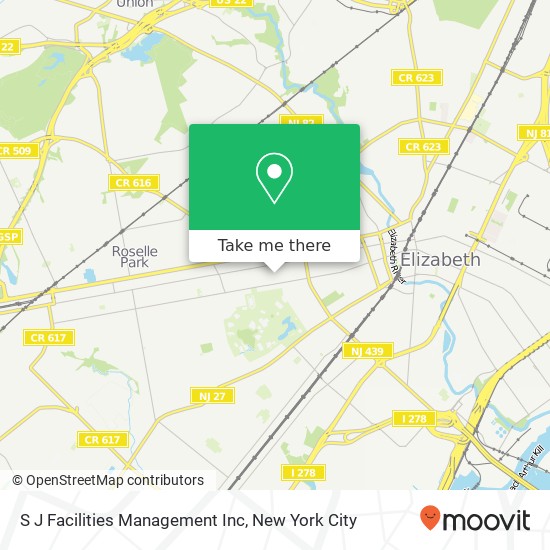 S J Facilities Management Inc map