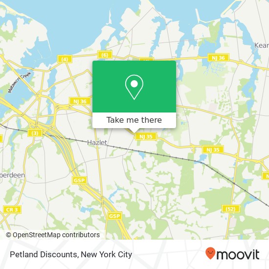 Petland Discounts map