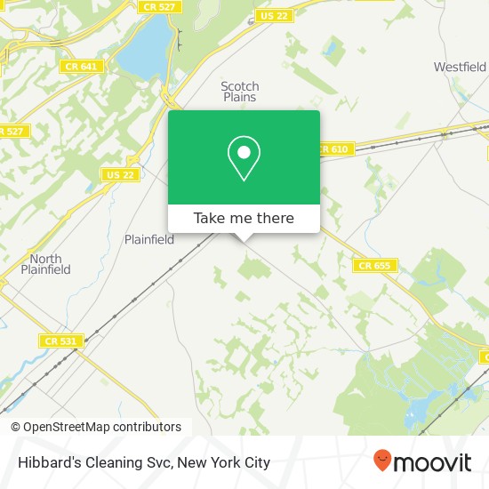 Mapa de Hibbard's Cleaning Svc