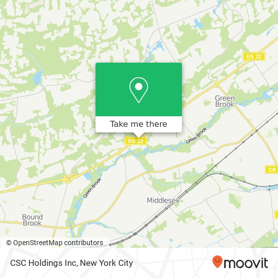 CSC Holdings Inc map