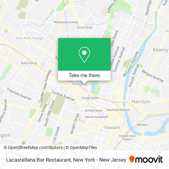 Mapa de Lacastellana Bar Restaurant