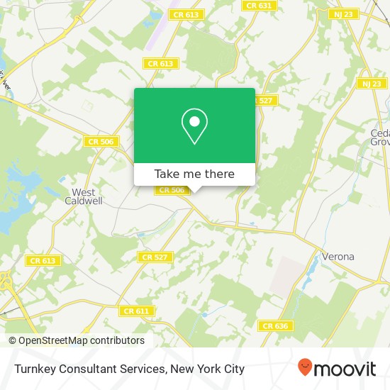 Mapa de Turnkey Consultant Services