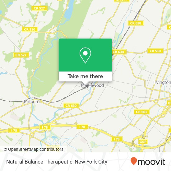 Mapa de Natural Balance Therapeutic