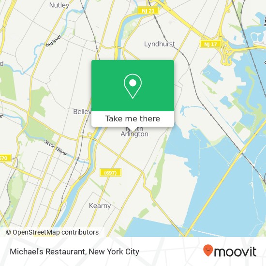 Mapa de Michael's Restaurant