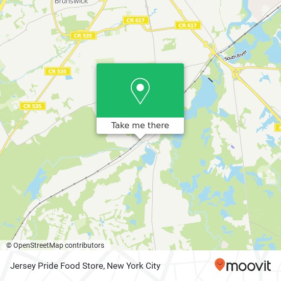 Jersey Pride Food Store map