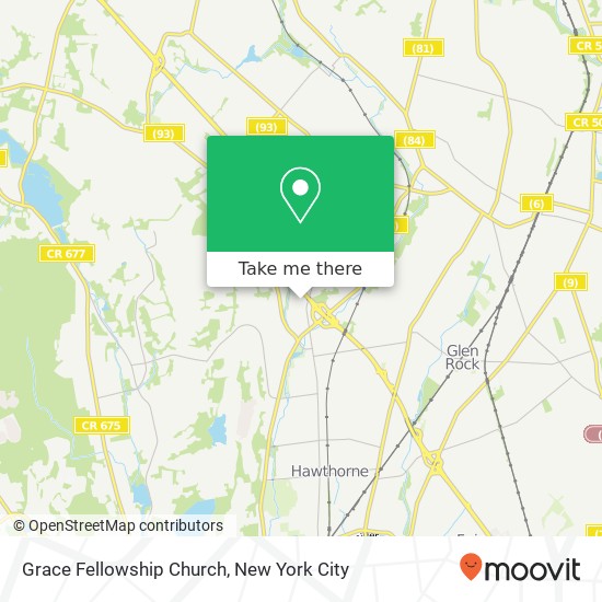 Mapa de Grace Fellowship Church