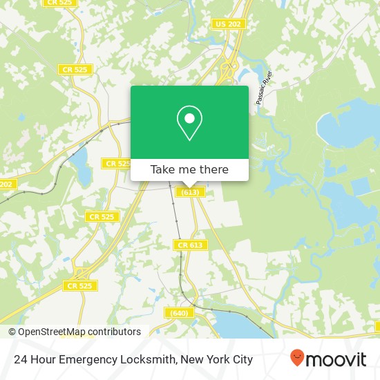 Mapa de 24 Hour Emergency Locksmith