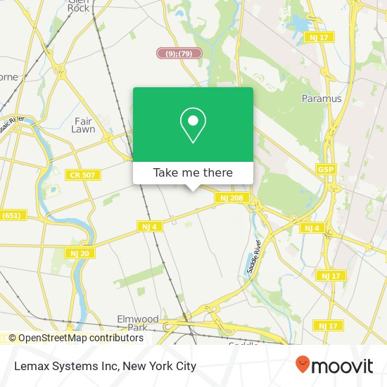 Mapa de Lemax Systems Inc