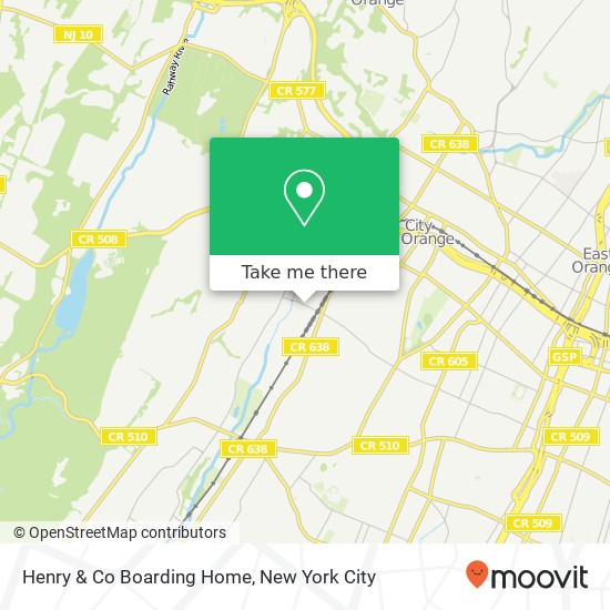 Mapa de Henry & Co Boarding Home