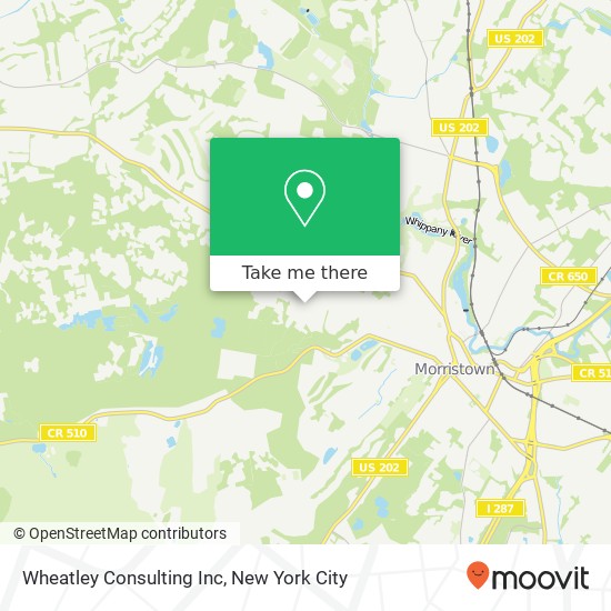 Wheatley Consulting Inc map