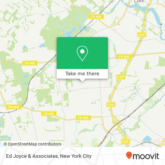 Ed Joyce & Associates map