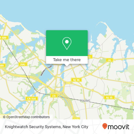 Knightwatch Security Systems map