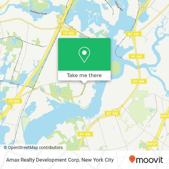 Amax Realty Development Corp map