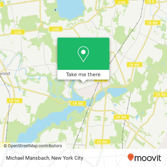 Michael Mansbach map