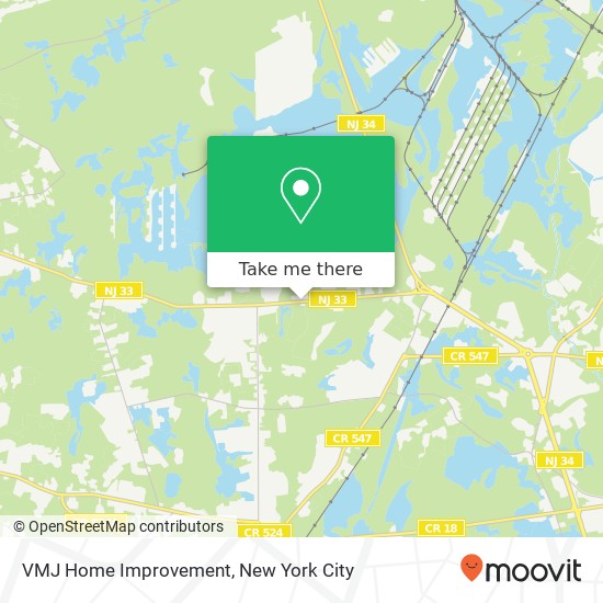 VMJ Home Improvement map