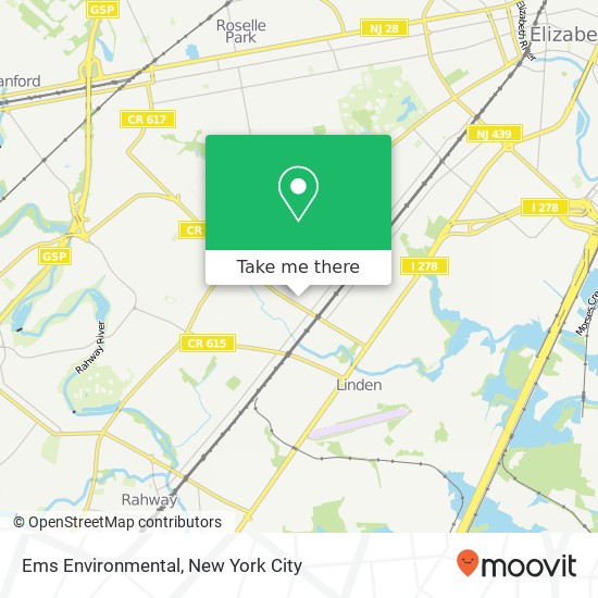 Ems Environmental map