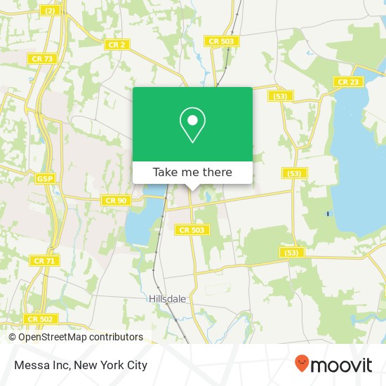 Messa Inc map