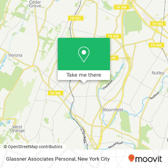 Glassner Associates Personal map