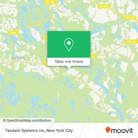 Tandem Systems Inc map