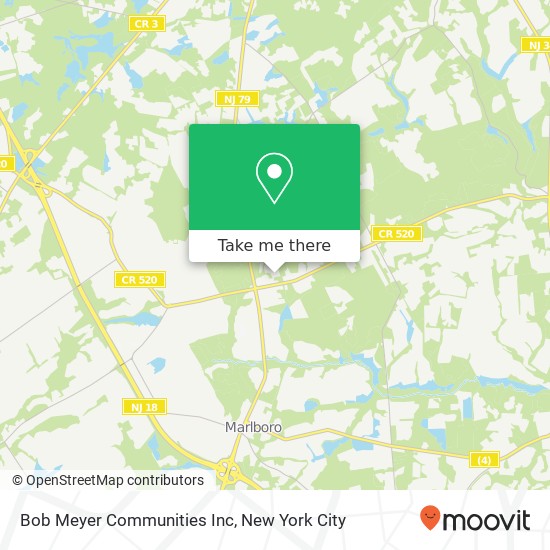 Bob Meyer Communities Inc map