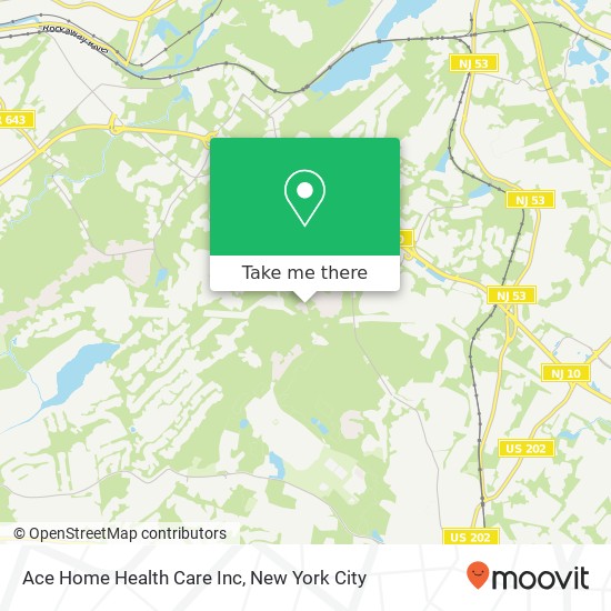 Mapa de Ace Home Health Care Inc