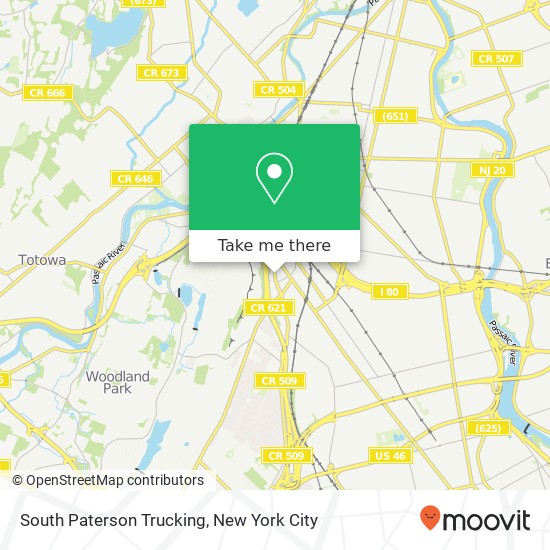South Paterson Trucking map