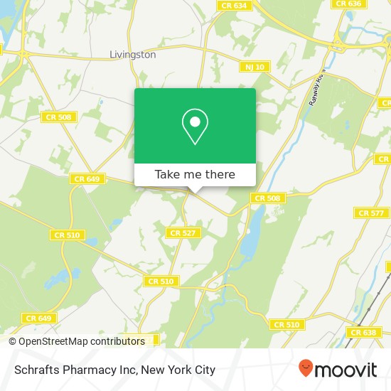 Mapa de Schrafts Pharmacy Inc