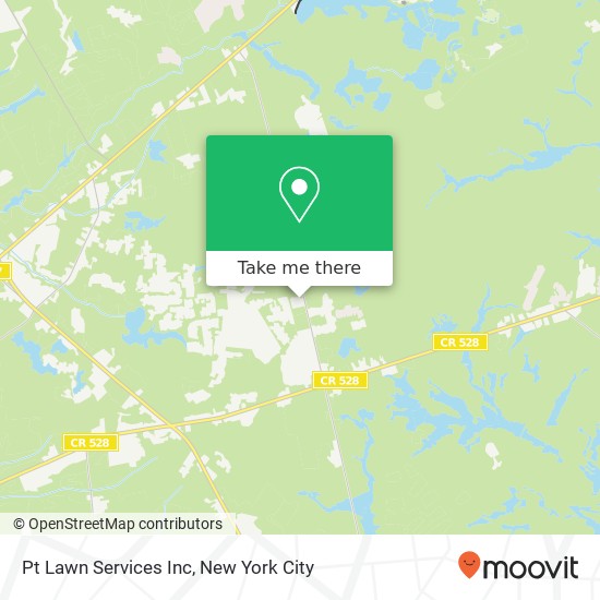 Mapa de Pt Lawn Services Inc