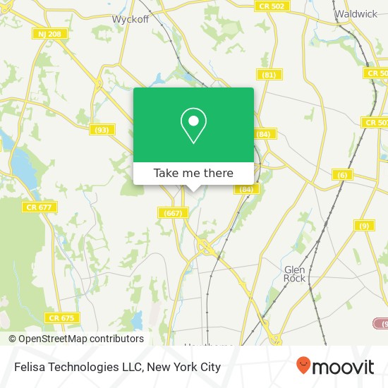 Felisa Technologies LLC map