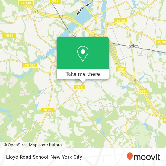 Mapa de Lloyd Road School