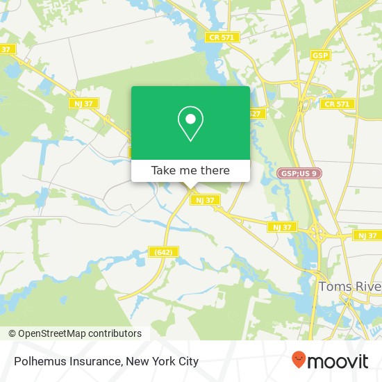 Polhemus Insurance map