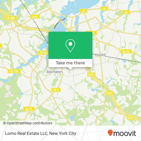 Lomo Real Estate LLC map