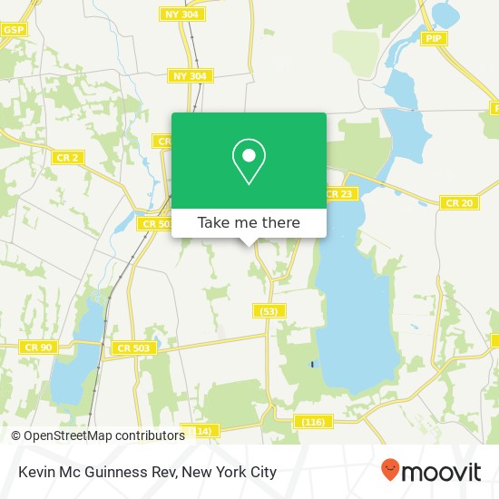 Kevin Mc Guinness Rev map