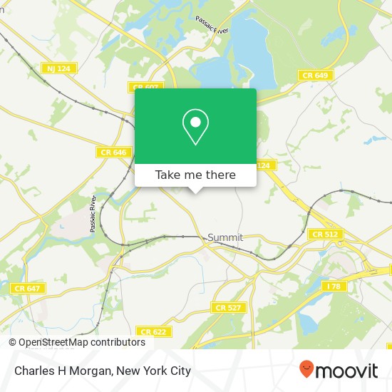 Charles H Morgan map