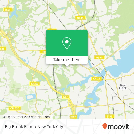 Big Brook Farms map