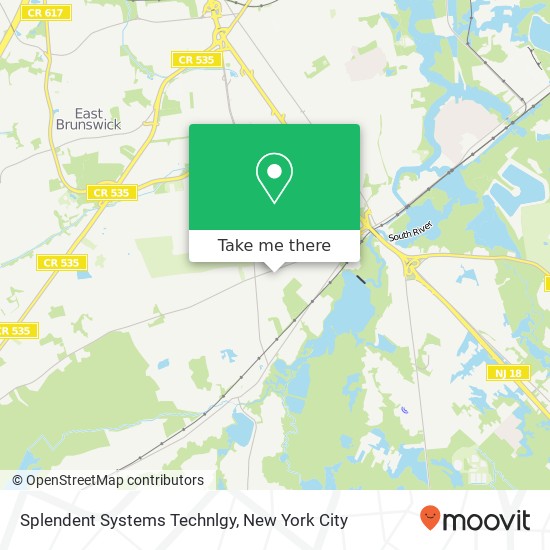Splendent Systems Technlgy map