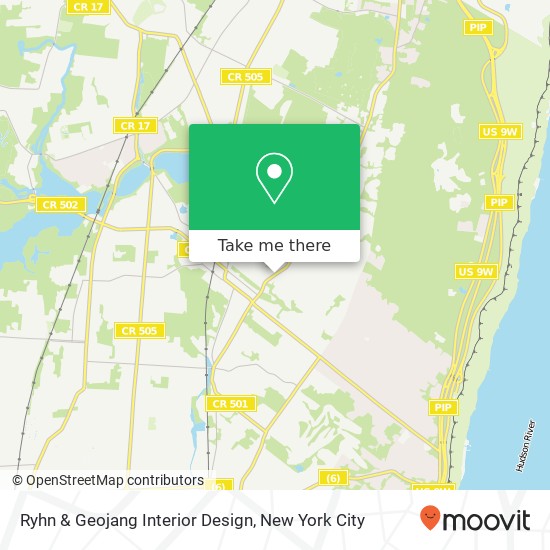 Ryhn & Geojang Interior Design map