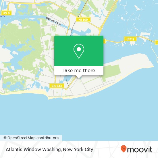 Atlantis Window Washing map