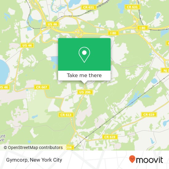 Mapa de Gymcorp