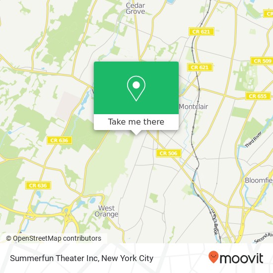 Summerfun Theater Inc map