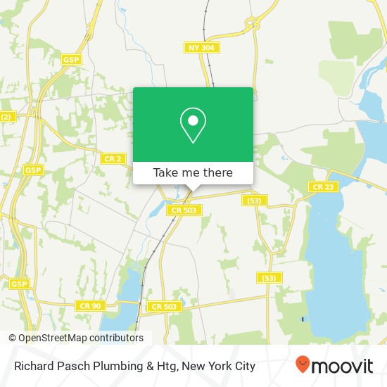 Mapa de Richard Pasch Plumbing & Htg