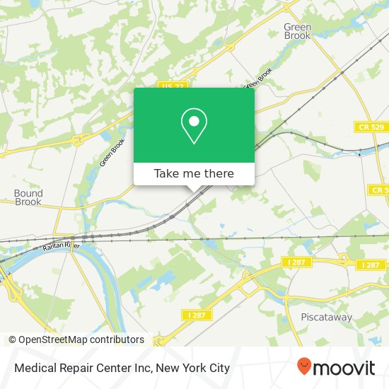 Mapa de Medical Repair Center Inc