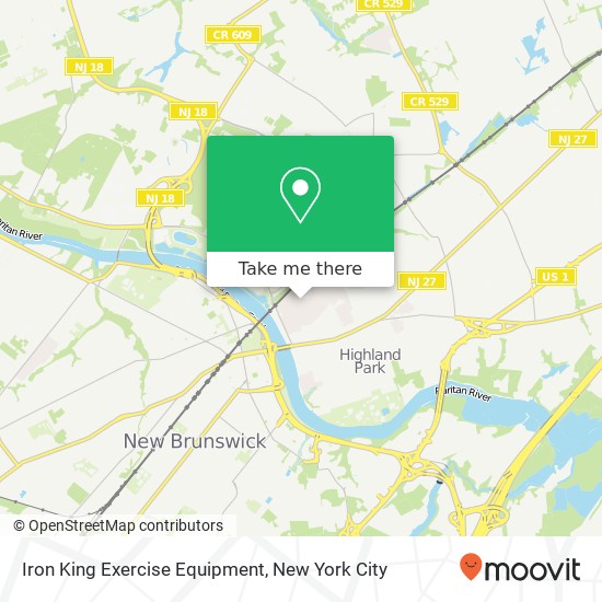 Mapa de Iron King Exercise Equipment