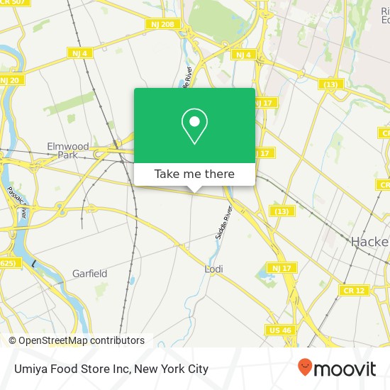 Umiya Food Store Inc map