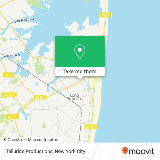 Mapa de Telluride Productions