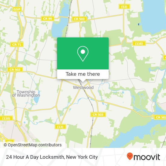 Mapa de 24 Hour A Day Locksmith