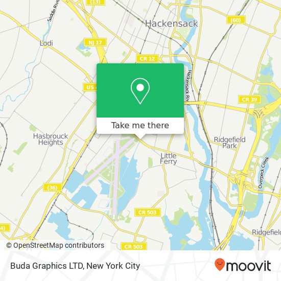 Buda Graphics LTD map